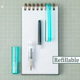 Pilot Kakuno Fountain Pen - Clear Aqua