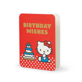 Retro Hello Kitty Birthday Wishes Deluxe Greeting Card