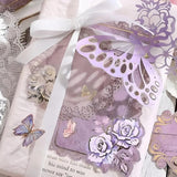 This vintage themed ephemera pack includes 10 pieces of cute paper materials in different color schemes! Each pack comes with pieces in 5 varying styles with 2 of each design.

These pieces make great card decoration, collage pieces, or additions to your journal spreads!
