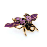 Shoal - Rhinoceros Beetle Pin - Purple