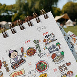 Volume 8:
Are you hungry my friend? Here we bring you the <bon appetite="" eastern=""> category

Foodie spirit, foodie soul! Food truly is a great comfort. This tape features Eastern cuisine, including Chinese, Japanese, Korean, and Southeast Asian dishes. Yes, there is also a Western cuisine edition. It is for you my foodie friends.

Full roll: 30mm wide x 5m long (5 loops)
Materials: Washi tape on release paper</bon>