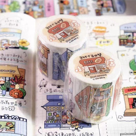 If you could open a shop of your choice, what would you open? A Bakery? A donut store? A Flower shop? A handicraft shop? Or just some vending machines?...

In volume 31, you will find whatever shop you are wishing for, you can open as many shops you want in your own journal.