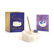 Add enchantment to your wellness routine with Rituals Mini Incense Holder Set, a self-care set featuring a ceramic incense holder, incense, crystal, and more. The perfect addition to your practice. Bring calm and wonder to your self-care practice with this expertly curated set of enriching wellness tools.

Ceramic incense holder. Set the tone for meditation or relaxation with incense. Each set includes a molded ceramic incense holder and incense sticks.
Includes 1-inch crystal. Your self-care set includes a