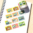 Get your bizness success game on fire with this stamp washi tape

This listing is for one roll of stamp washi tape.

Some details about this washi tape: 25mm wide x 5-meter long roll of washi tape