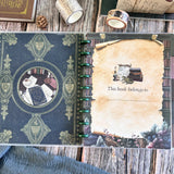 Step into the world of classic literature with the Dark Academia All Booked Up Journal. Perfect as a book journal, reading planner, or book planner, it’s designed for those who love the charm of old libraries and the allure of Dark Academia. Capture your reading lists, reflections, goals, and inspirations in this elegant companion that blends style with function. Enhance your literary journey with every page.

Track Your Reading Journey:&nbsp;The&nbsp;Book List&nbsp;section allows you to document titles, au