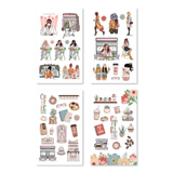 Rongrong Sticker Book - Coffee Queen

Get ready to wrap yourself in a warm hug with every sip of coffee! Introducing the Coffee Queen sticker book by Rongrong DeVoe. ☕️

Filled with 24 pages of premium hand-drawn stickers featuring adorable coffee lover fashion illustrations. From functional appointment trackers to cute coffee shop settings, this sticker book has it all. 😍

Show your love for the world's best drink and decorate your planner or notebook with these gorgeous stickers. Don't wait, grab your co