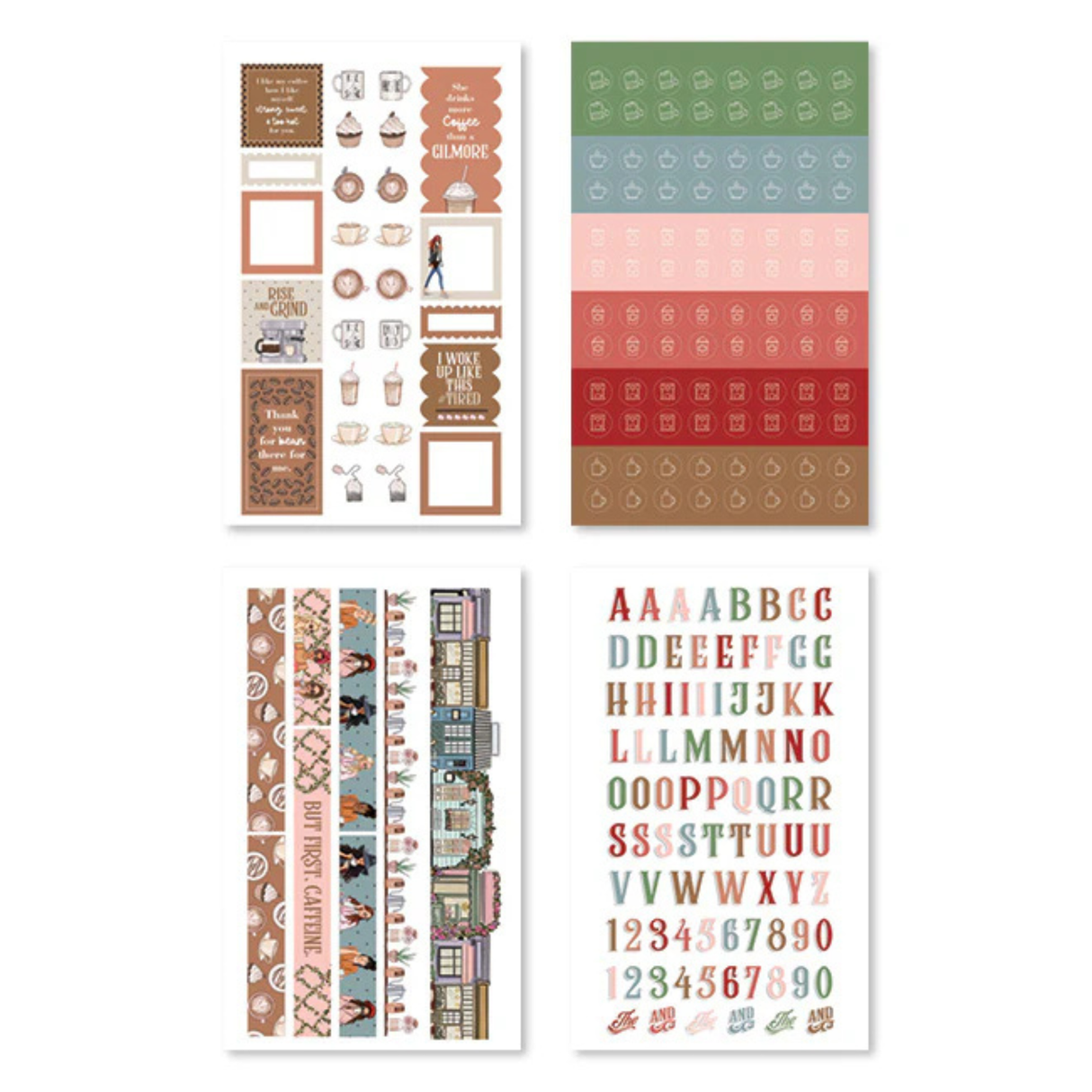 Rongrong Sticker Book - Coffee Queen

Get ready to wrap yourself in a warm hug with every sip of coffee! Introducing the Coffee Queen sticker book by Rongrong DeVoe. ☕️

Filled with 24 pages of premium hand-drawn stickers featuring adorable coffee lover fashion illustrations. From functional appointment trackers to cute coffee shop settings, this sticker book has it all. 😍

Show your love for the world's best drink and decorate your planner or notebook with these gorgeous stickers. Don't wait, grab your co