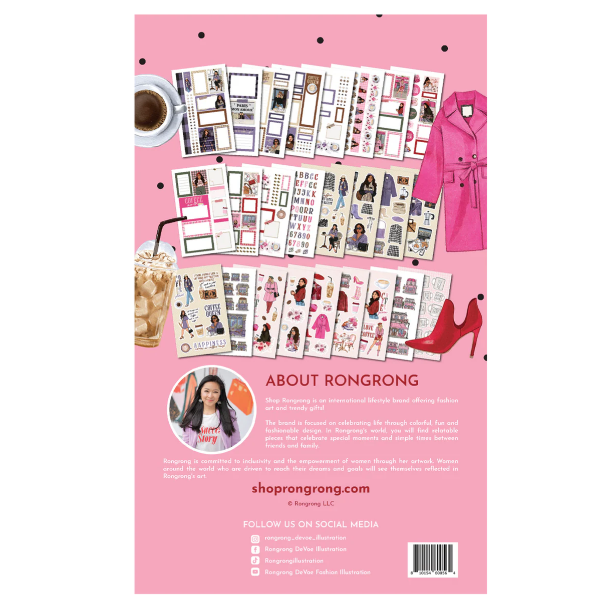 Rongrong Sticker Book - Coffee Queen 2

Indulge your love for coffee and creativity with the Coffee Queen Sticker Book 2! This must-have collection for coffee enthusiasts and crafters offers a delightful array of charming, hand-drawn designs, perfect for decorating planners, journaling, and crafting unique projects. Infuse your daily routine with warmth and joy through these beautifully designed, caffeine-inspired stickers!&nbsp;☕✨

Key Features:

25 Pages of Hand-Drawn Stickers: Enjoy a diverse collection 