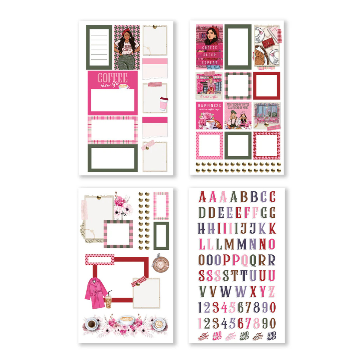 Rongrong Sticker Book - Coffee Queen 2

Indulge your love for coffee and creativity with the Coffee Queen Sticker Book 2! This must-have collection for coffee enthusiasts and crafters offers a delightful array of charming, hand-drawn designs, perfect for decorating planners, journaling, and crafting unique projects. Infuse your daily routine with warmth and joy through these beautifully designed, caffeine-inspired stickers!&nbsp;☕✨

Key Features:

25 Pages of Hand-Drawn Stickers: Enjoy a diverse collection 