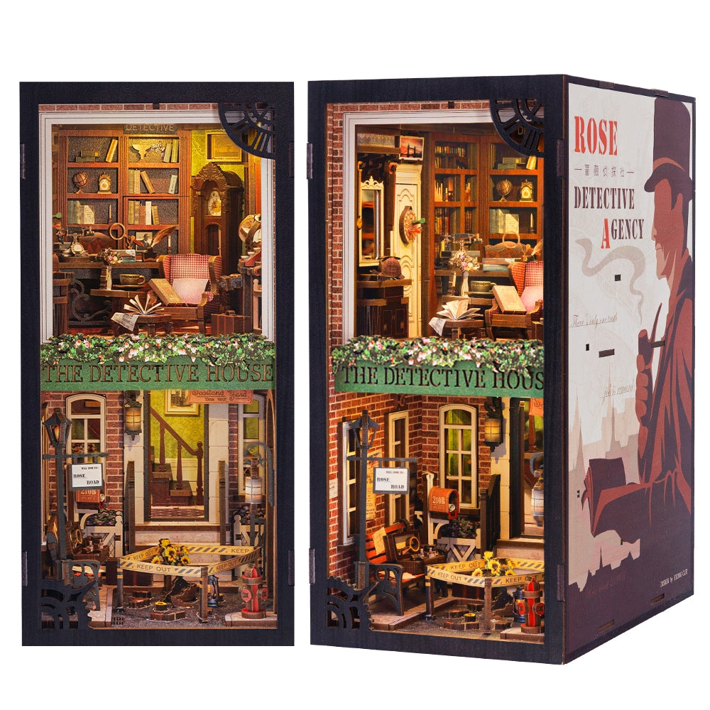 Book Nook Kit: Rose Detective Agency with Dust Cover