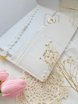 Cubierta de cuaderno de campo de rosas