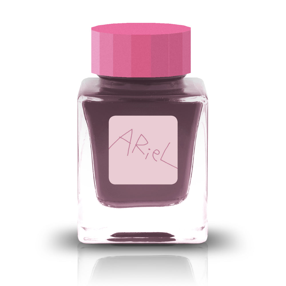 Ariel Ink

The Rose Color Collection is an extension of the Fixation Collection and features pastel waterproof fountain pen inks. The colors featured in this collection are inspired by garden roses.

RGB: 228, 190, 199
Pink

30ml

Waterproof Pigment