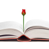 Roses Are Read Flower Bookmarks