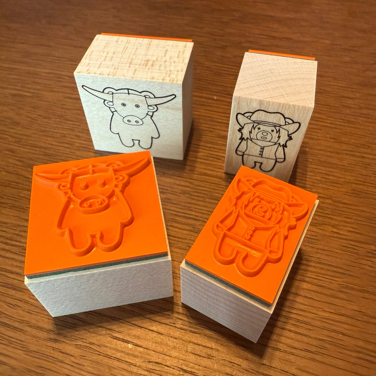 Little Craft Fest X TONO & LIMS Exclusive Stamp - Longhorn