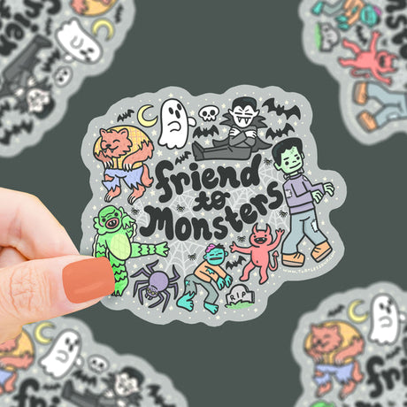 Monsters know they have a friend in you! You're invited to the next monster mash for sure!
