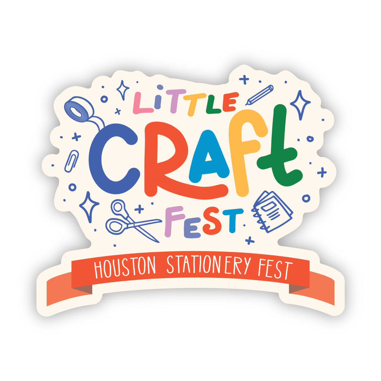 Little Craft Fest Official Vinyl Sticker