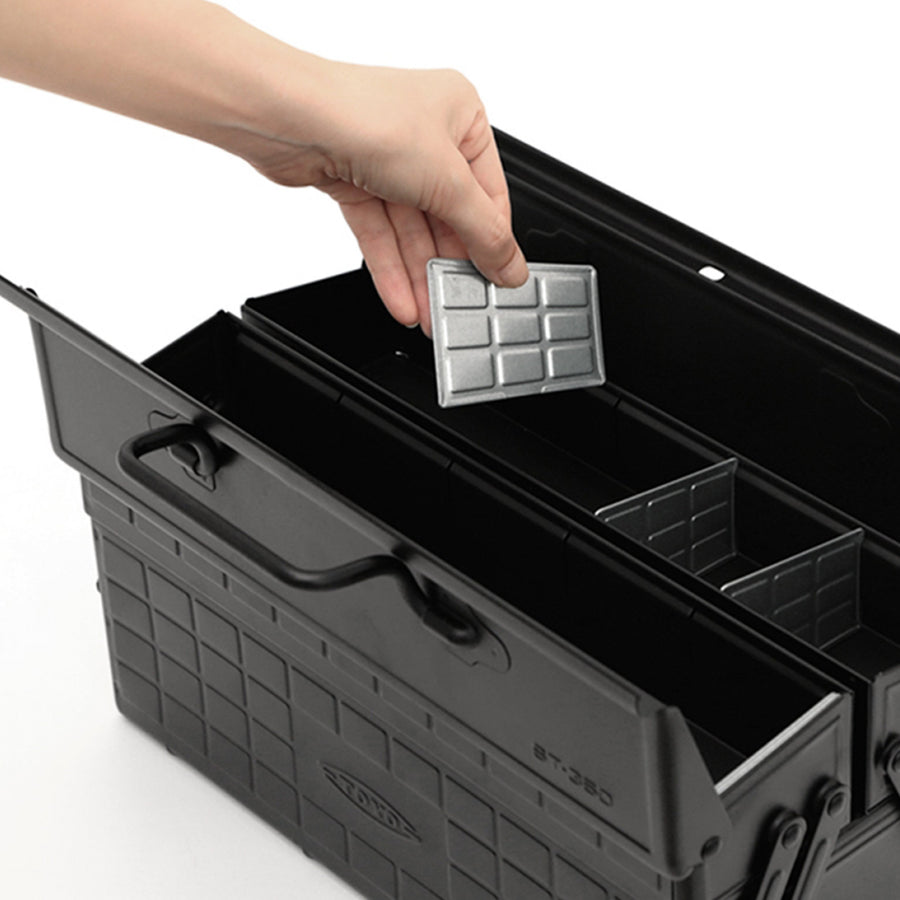Toyo Steel Cantilever Toolbox ST-350 Blue