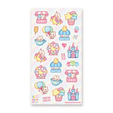 🎠🍭 @ilbyde brings us a ticket to the sweetest little amusement park around! Follow this playful bunny as they ride the ferris wheel, float in a hot air balloon, and hop from pastel booths for treats and prizes. With sugary swirls, adorable rides, and fairytale castles, this sheet is pure carnival-day magic.