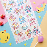 🎠🍭 @ilbyde brings us a ticket to the sweetest little amusement park around! Follow this playful bunny as they ride the ferris wheel, float in a hot air balloon, and hop from pastel booths for treats and prizes. With sugary swirls, adorable rides, and fairytale castles, this sheet is pure carnival-day magic.