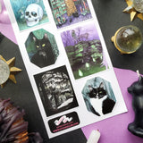 🕯️🐈 You know who knows about the beyond? Cats. You know those little guys know what’s up and @johannaost knows it too with this sheet where they take us to glowing forest spirits, and mysterious figures wander through candlelit rooms and misty woods trying to follow the felines to the other side. Dark, dreamy, and just a bit witchy, talk about MOOD.
