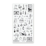 🐭🗝️ For this curious little mouse by @picadominus, collecting is pure magic, tiny treasures are simply too special to pass up! From buttons to little keys, each piece is cherished, no matter how small. Whether sailing in a seashell boat or curling up in a matchbox to dream, this delightful sheet is sure to find a special place in your own collection.