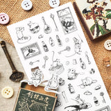 🐭🗝️ For this curious little mouse by @picadominus, collecting is pure magic, tiny treasures are simply too special to pass up! From buttons to little keys, each piece is cherished, no matter how small. Whether sailing in a seashell boat or curling up in a matchbox to dream, this delightful sheet is sure to find a special place in your own collection.