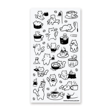 ☕🐱 Running on caffeine and cattitude? This purr-fectly jittery crew knows the grind never stops! These feisty felines are brewing up trouble, napping mid-sip, and living their best espresso lives - one cup (or five) at a time. Whether you’re a latte lover or a drip devotee, these cool cats are here to remind you: stay grounded, but never decaffeinated!