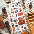 STICKII - Treasured Antiques Sticker Sheet

🕰️🧳 Brimming with timeworn treasures, this sheet feels like a quiet afternoon spent wandering through an antique shop. From ornate clocks and old sewing machines to travel trunks, violins, gramophones, and carefully kept curios, each piece captures the charm of objects with a story to tell. Perfect for adding a little old-world elegance, mystery, and nostalgia to your pages.

Top Coating: None
Adhesive Layer: Paper
Backing Layer: Paper
6.69" x 3.54".
Weight - 0.