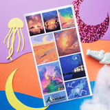 🌅🌌 Golden daylight or dreamy moonlit nights? Both. Both is good. Especially when @tektober gives us them in one breathtaking cosmos! From radiant sunsets to ethereal lunar glow, like tiny portals into a world where the sun and moon take turns painting the horizon, giving you front-row seats to every spellbinding shift in the sky.