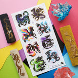 🌈🐉 How can you magic without the right creatures? This vibrant crew of dragons, foxes, and magical beasts by @thingsby_diana got all the colors and wildness. From swirling flames to dreamy wings, each creature is full of personality and charm. Perfect for when your planner or notebook needs a little extra magic!