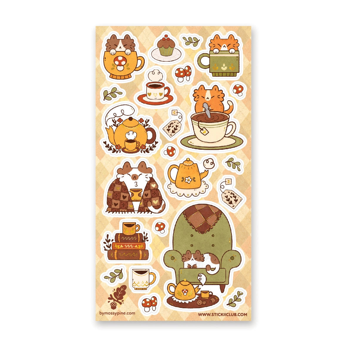 STICKII Cozy Cats Sheet

🐱🫖 As @bymossypine’s cozy cats show, comfort is key while reading. With steaming cups, yummy treats, and a warm blanket, they’re as snug as a bug in a rug, enjoying the most purr-fect evening curled up in their living room with their cherished books. When they get a bit sleepy, they simply drift off for a sweet little cat nap.