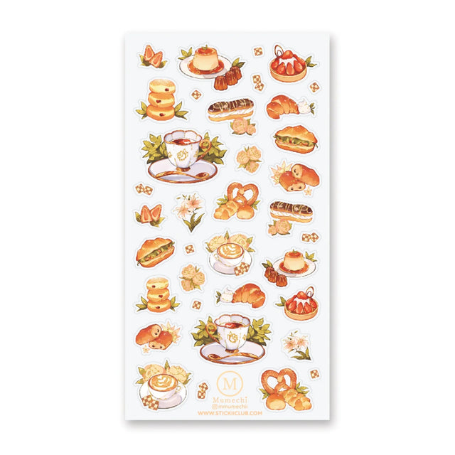STICKII Golden Bakery Treats Sticker Sheet

Scrumptious bakery treats that will make your mouth water!