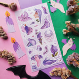 STICKII Gothic Garden Slugs Sticker Sheet

🐌💜 Okay what’s more magical than these gothic cuties from @agataplank? These slugs are dramatic and slow which is a such a vibe to strive for as they are dressed up in their softest florals, ruffliest lace, and you have to have a cape. Then do all the magical gothic activities with spooky gardens, spell books and charm!