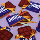 Plush chocolate bar shaped case with gold zip. Store your belongings in style by tucking them into this sweet treat. Yum!

Juicy, tasty, sweet and sour. And very cute. Stuff your stuff into something soft, and squishy. Delicious looking plush zip pouches look like foodie treats but instead of calories, they hold your everyday essentials. From cheesy slices to sickly treats, each pouch is designed to be irresistible and practical. Perfect for pens, cables, cosmetics, or whatever bits and bobs you need to sta