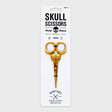 SUCK UK Skull Scissors

Shockingly sharp stainless-steel scissors with a brass finish. From hair-raising haircuts to creepy paper crafts, these heavy-duty general use scissors are both handy and haunting in equal measure. For all eerie everyday tasks, these handy and haunting scissors are tough yet precise. Truly multipurpose, use them to trim your plants, snip your needlework, or even groom your facial hair. Durable stainless steel blades and full metal construction allows them to cut through fabric, paper