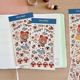 Cherry Rabbit - Sailor Friends Sticker Sheet