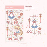 Cherry Rabbit - Sailormoon #2 Sticker Sheet