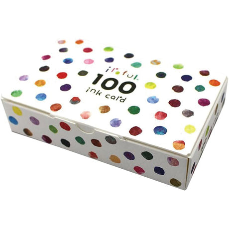 iroful is a paper that showcases the talent of color, called iroful. Whether you write or draw, beautiful colors burst forth. It can clearly and vividly express the color and shade of ink in writing instruments such as fountain pens. You can enjoy writing that can only be expressed by hand.


From our fountain pen ink collection, you can freely apply your favorite ink as paint to the palette.

Weight: 75g/㎡
Dimensions: 55mm×91mm
Quantity: 100 sheets