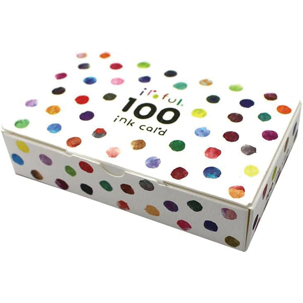 iroful is a paper that showcases the talent of color, called iroful. Whether you write or draw, beautiful colors burst forth. It can clearly and vividly express the color and shade of ink in writing instruments such as fountain pens. You can enjoy writing that can only be expressed by hand.


From our fountain pen ink collection, you can freely apply your favorite ink as paint to the palette.

Weight: 75g/㎡
Dimensions: 55mm×91mm
Quantity: 100 sheets