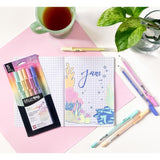 Juego de 10 bolígrafos Gelly Roll Moonlight Bold, paquete de 5 