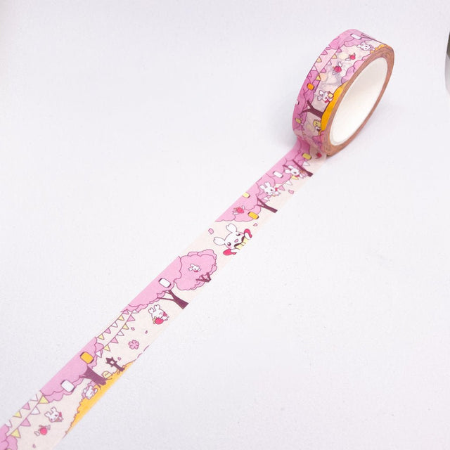 Perfect for crafts, journaling, snail mail, and more.&nbsp;

1.5 cm washi tape roll 10 meters

Include one washi tape