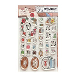----That's what Acha wanted, so we decided on the name of the stamp "Holiday." Both Acha and I create stamps with the hope that they will add a little fun to your daily life, and that they will gently accompany you. We would be happy if you could stamp even on an ordinary day and feel cheerful and happy.