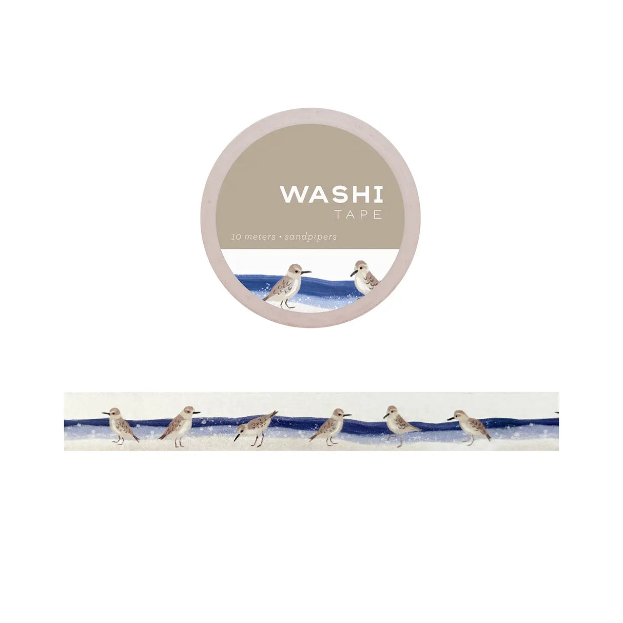 These 15 mm wide rolls pack a punch with their striking designs and color, not to mention their eye-catching packaging makes them the perfect gift for all crafters and DIYers.

10 meters/ 15 mm per roll.