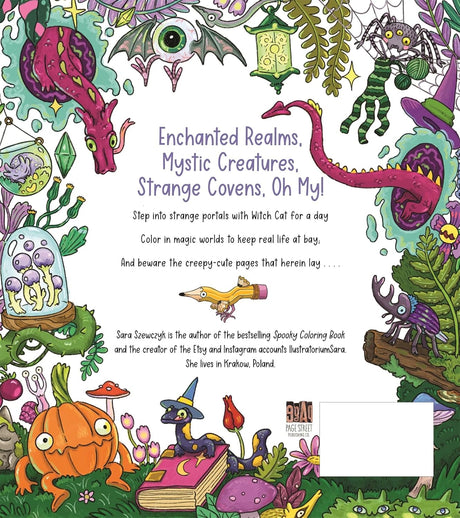 Sara Szewczyk Spooky Coloring: Adventures of Witch Cat