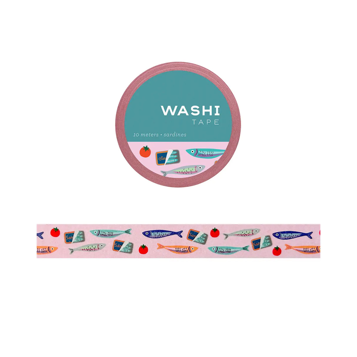 These 15 mm wide rolls pack a punch with their striking designs and color, not to mention their eye-catching packaging makes them the perfect gift for all crafters and DIYers.

10 meters/ 15 mm per roll.