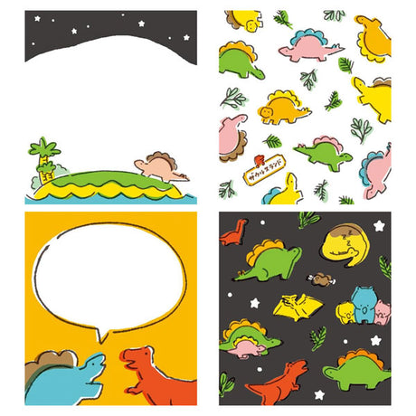 Bloc de notas Tierra de Saurus Stegosaurus