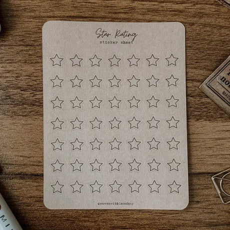 kraft sticker paper
3.25 x 4.25 inches&nbsp;
color may vary slightly from your monitor&nbsp;
made in-house and handled with cozy care

Includes one sticker sheet