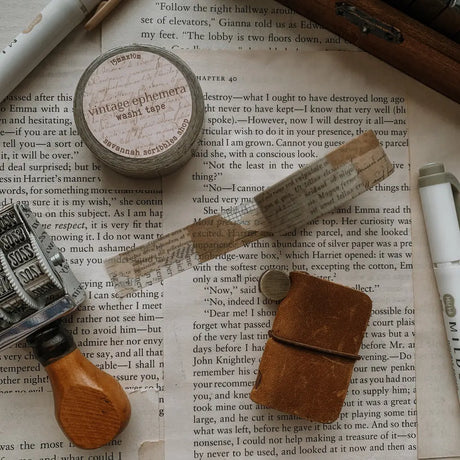 Washi tape made for journaling, scrapbooking, &amp; planning!

15mm x 10m

color may vary slightly from your monitor
made in-house and handled with cozy care