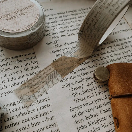 Washi tape made for journaling, scrapbooking, &amp; planning!

15mm x 10m

color may vary slightly from your monitor
made in-house and handled with cozy care