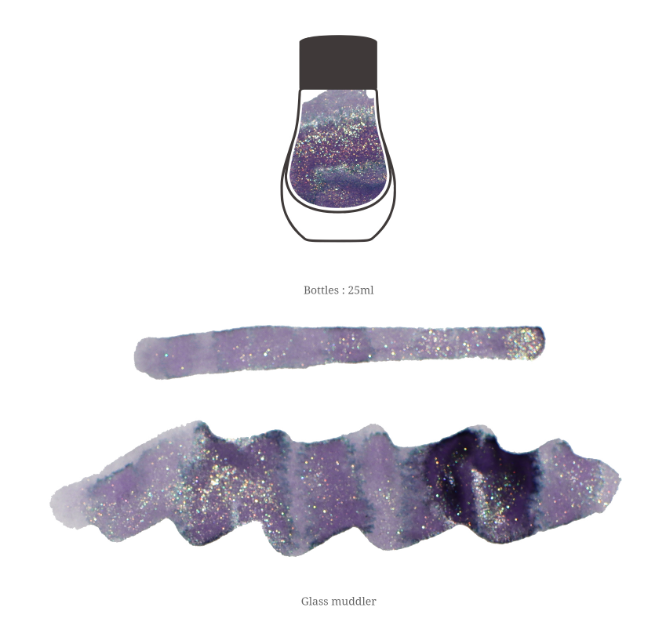 Dominant Industry Pearl Ink 25ml - Painter Series - Les Nympheas: Matin